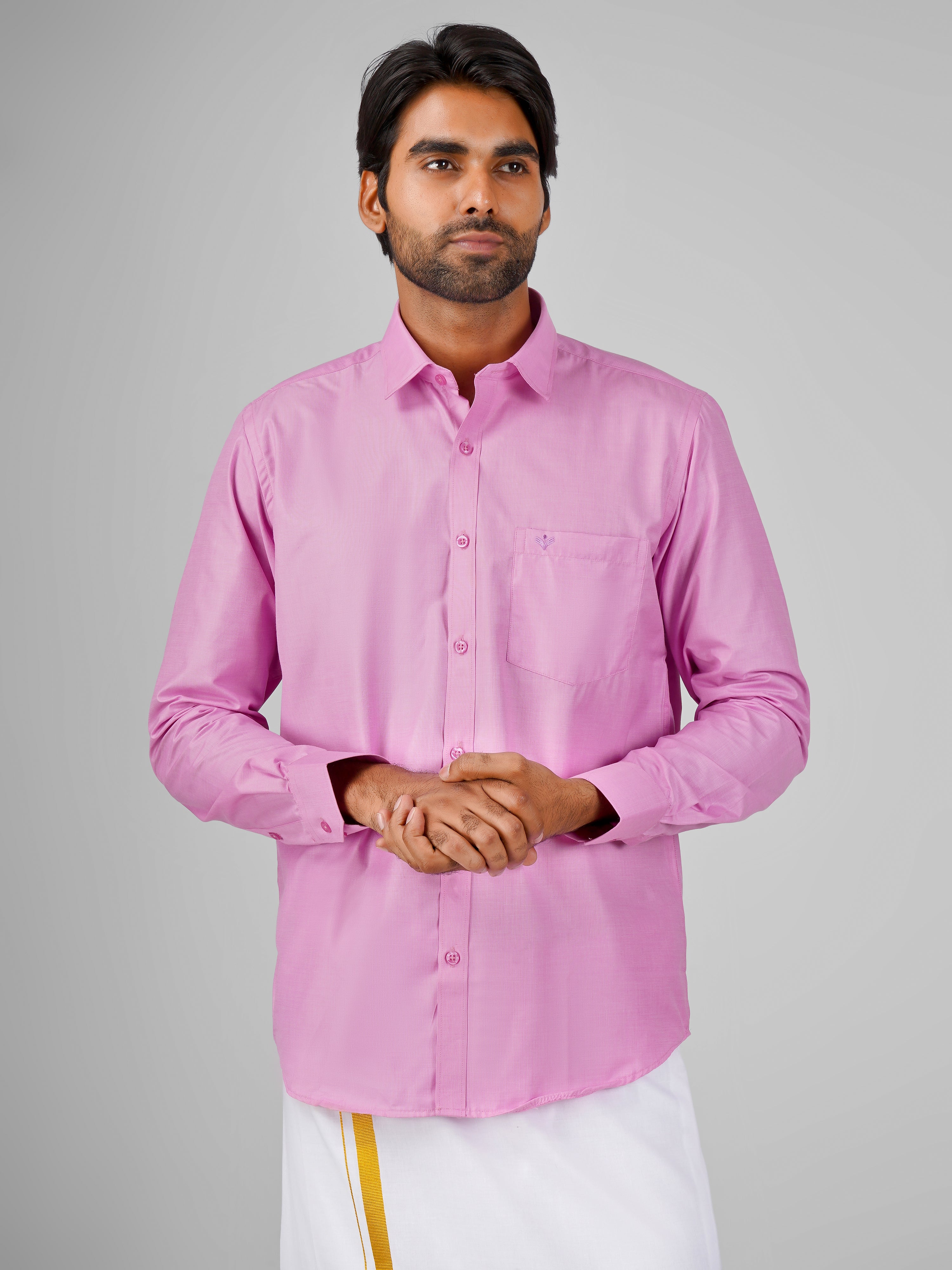 Pink Oxford Cotton Shirt