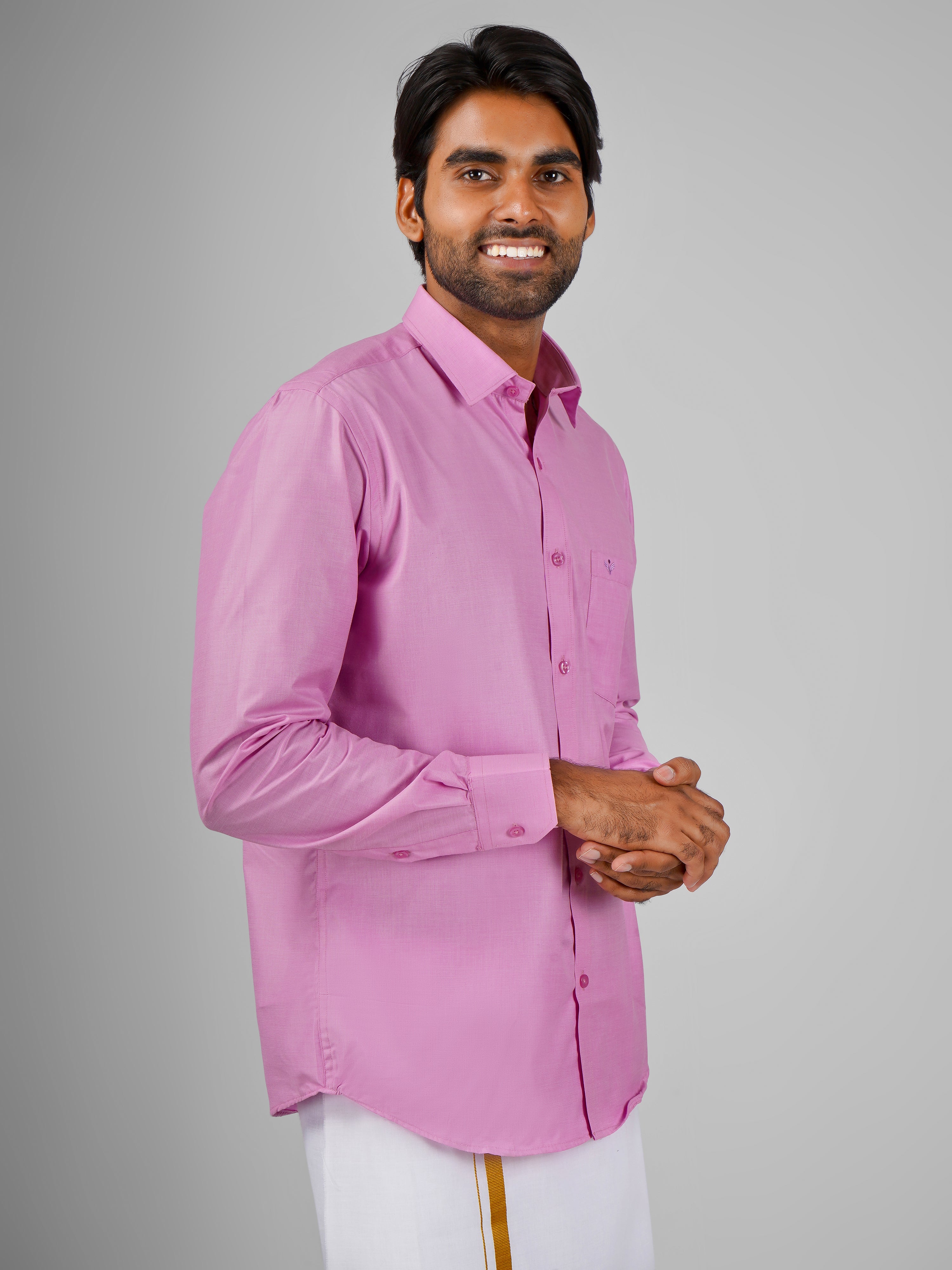 Pink Oxford Cotton Shirt