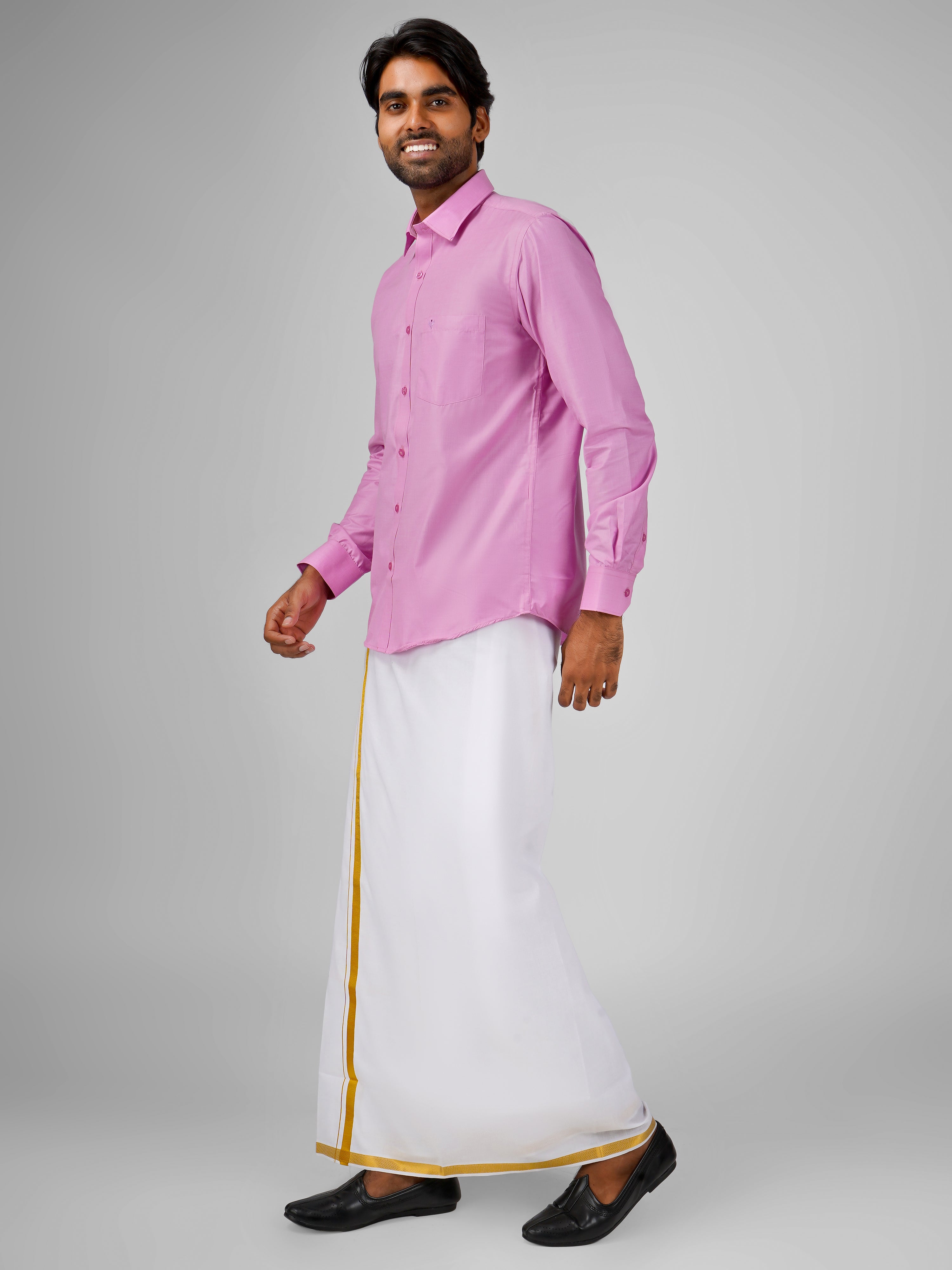 Pink Oxford Cotton Shirt