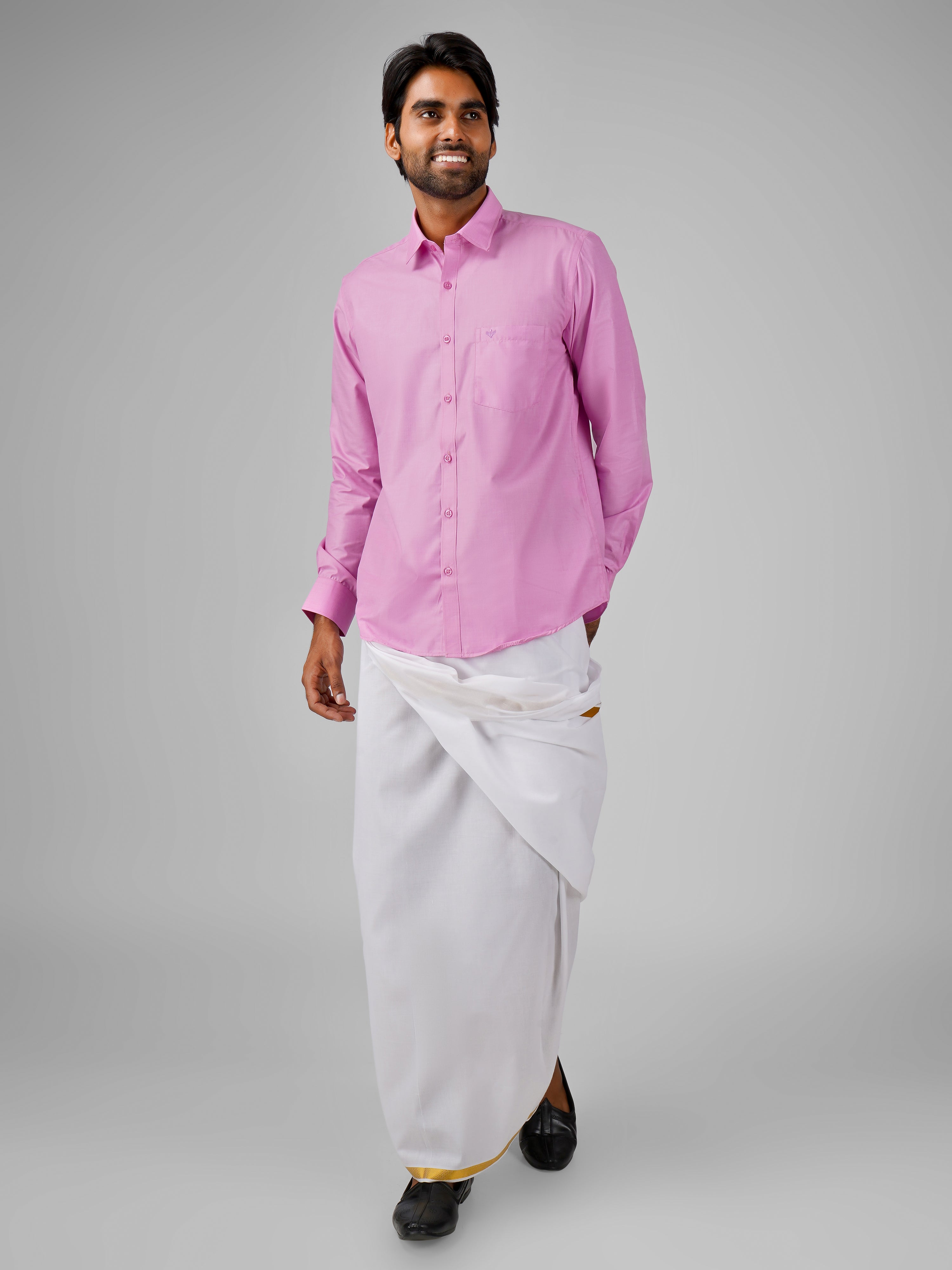 Pink Oxford Cotton Shirt