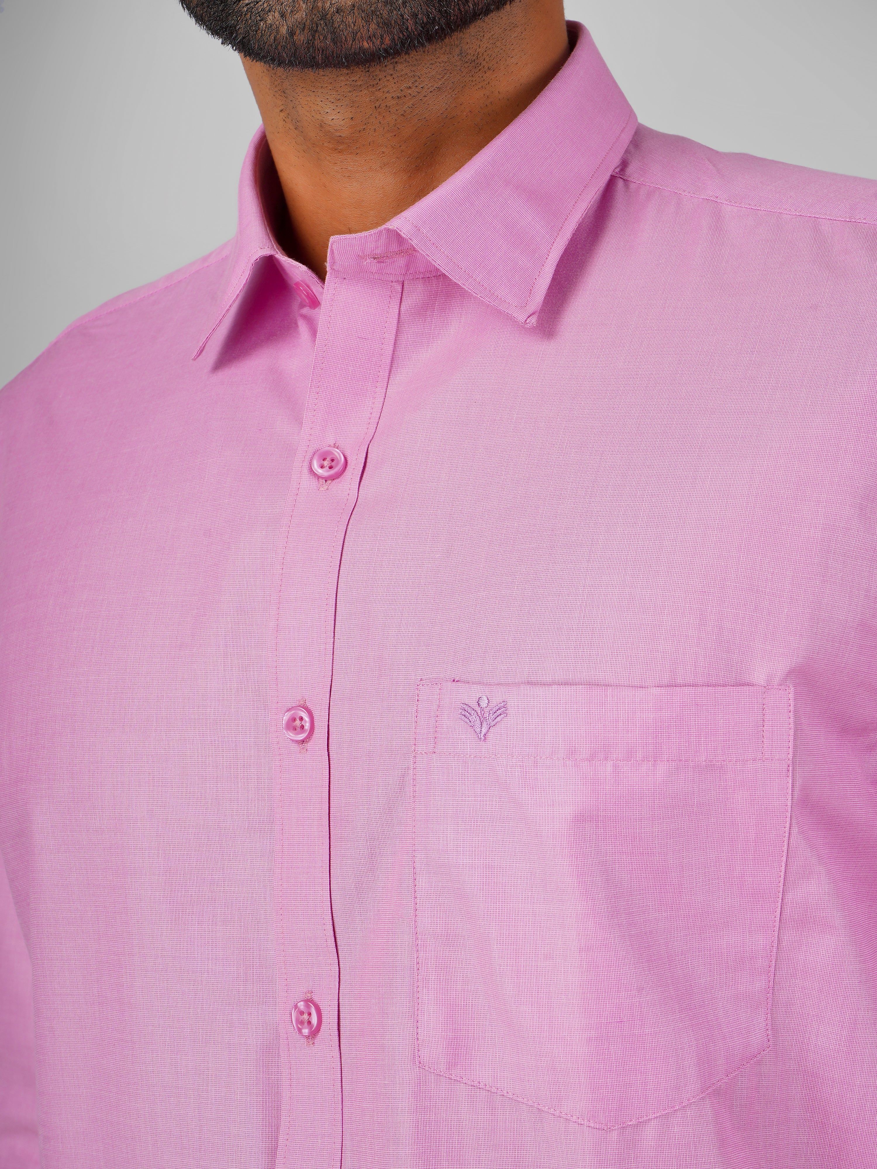 Pink Oxford Cotton Shirt